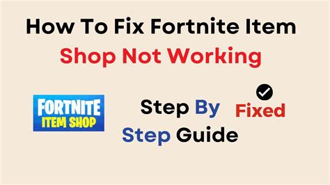help itemshop not working .
